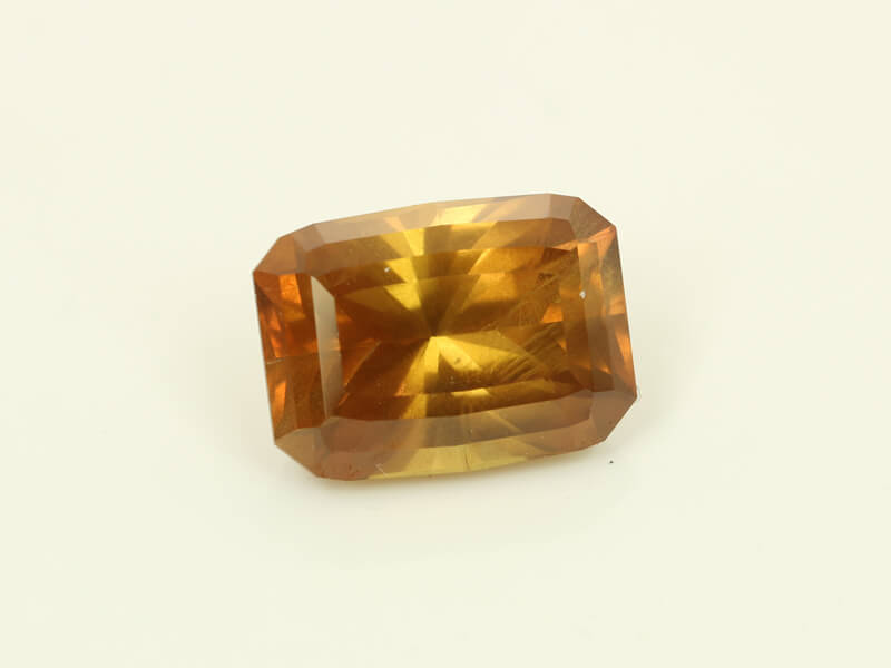 Em Cut 3.70ct Orange