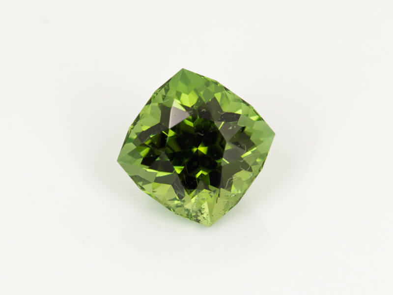 Cushion 2.96ct Green