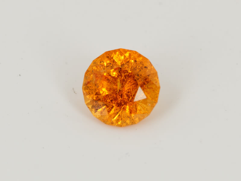 Round 1.22ct Orange