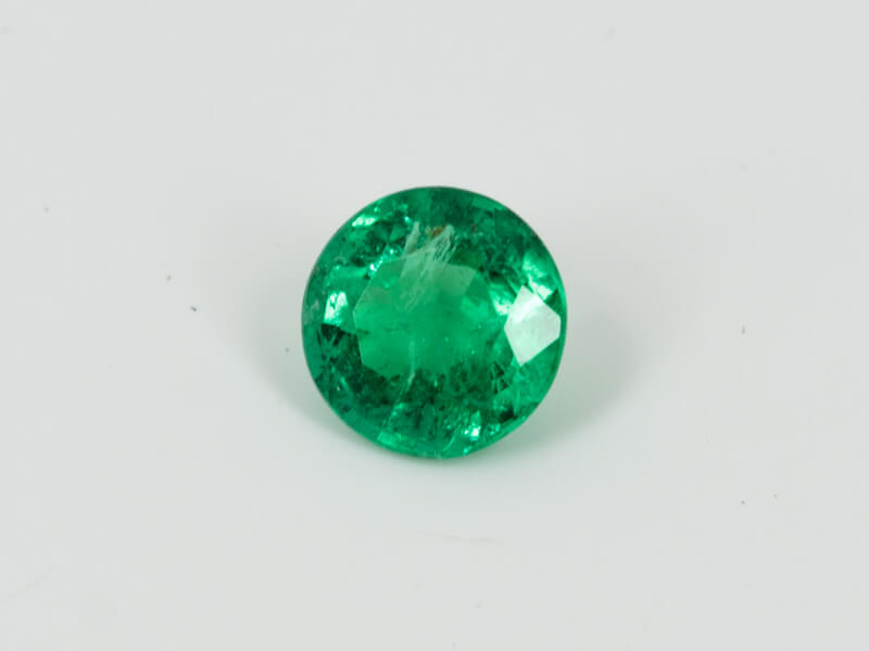 Round 0.87ct Green