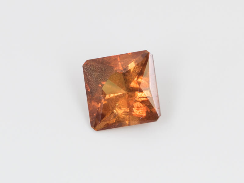 Square 1.46ct Orange