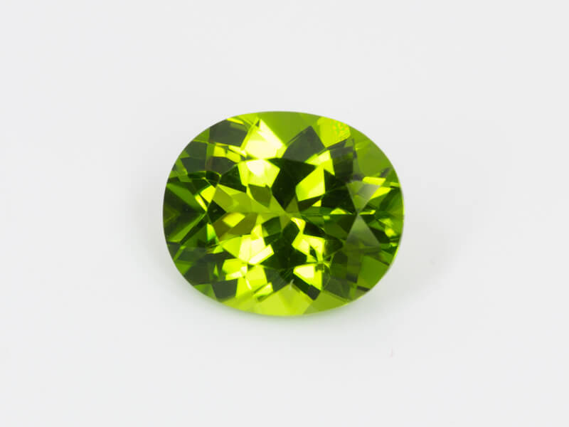 Oval 5.44ct Green